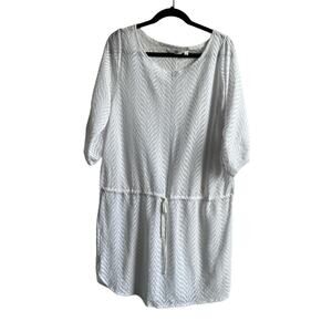 White Swim Cover up
